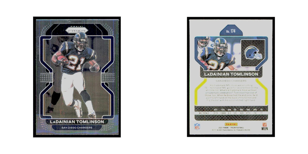 2021 Panini Prizm LaDainian Tomlinson San Diego Chargers #174