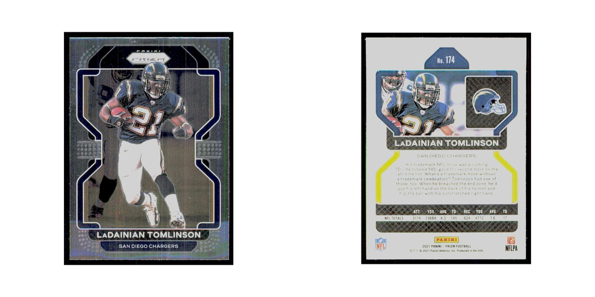 2021 Panini Prizm LaDainian Tomlinson San Diego Chargers #174