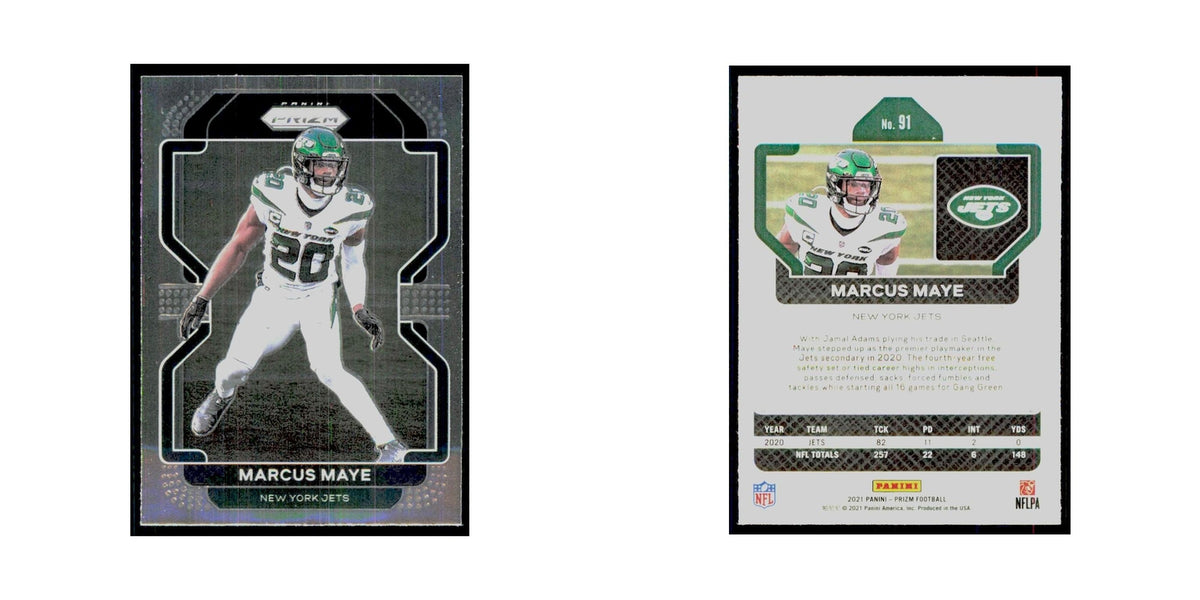 2021 Panini Prizm Marcus Maye Jets #91