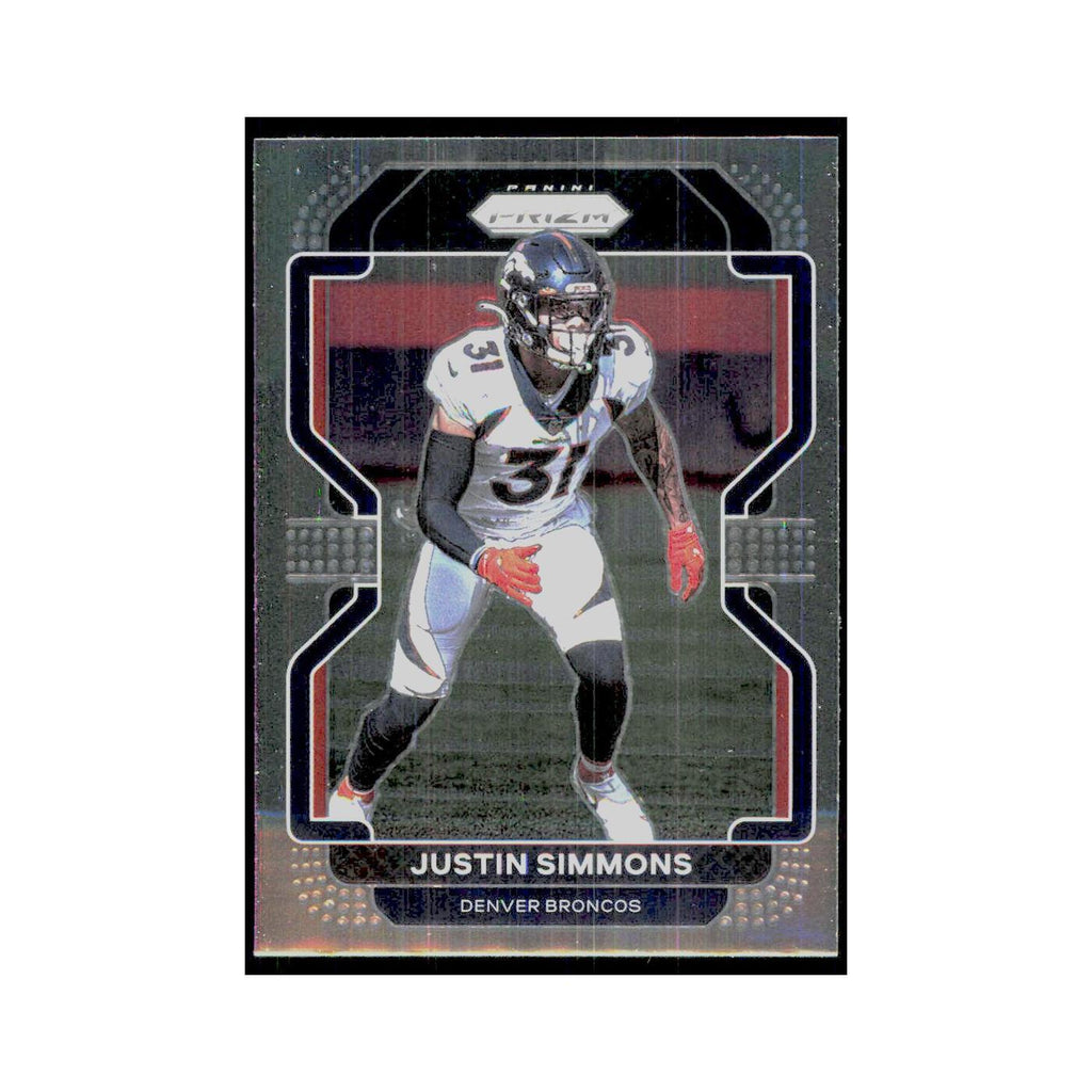 2021 Panini Prizm Justin Simmons Broncos #205