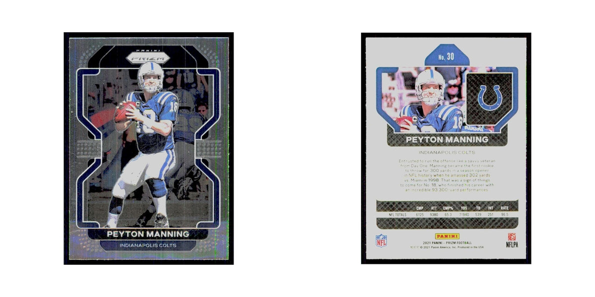 2021 Panini Prizm Peyton Manning Colts #30