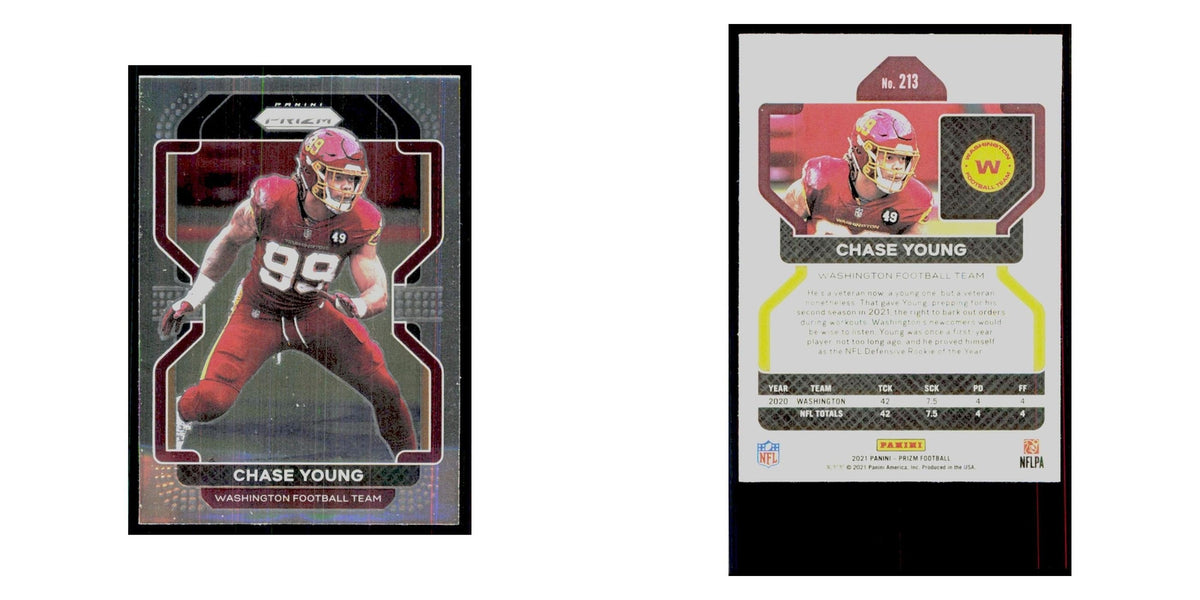 2021 Panini Prizm Chase Young Washington Football Team #213