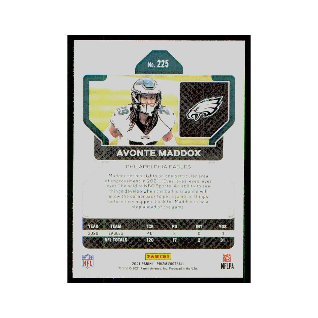 2021 Panini Prizm Avonte Maddox Eagles #225