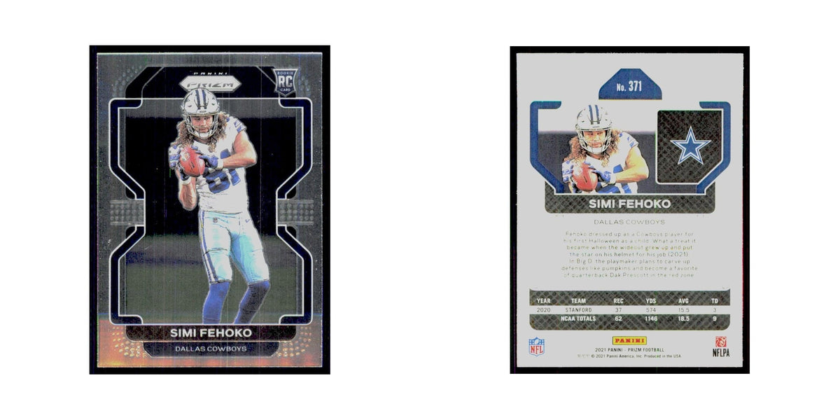 2021 Panini Prizm Simi Fehoko RC Cowboys #371