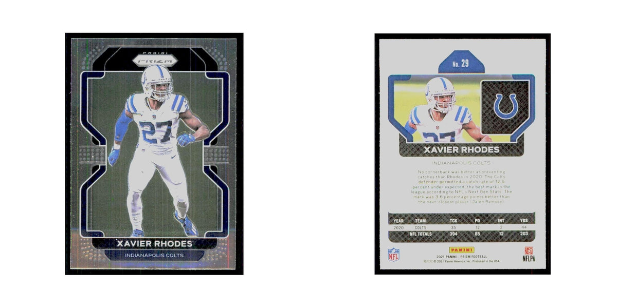 2021 Panini Prizm Xavier Rhodes Colts #29
