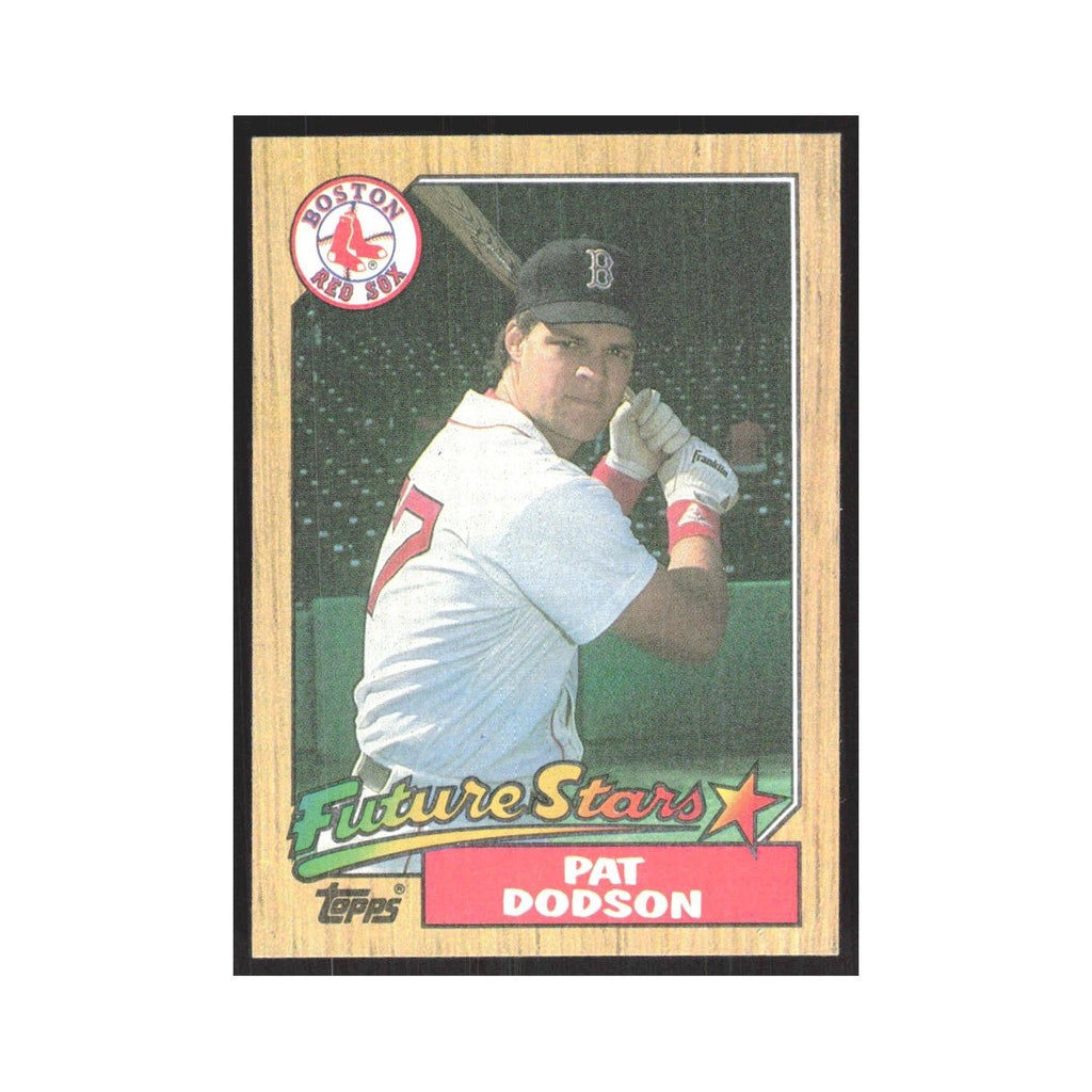 1987 Topps Pat Dodson Red Sox #449