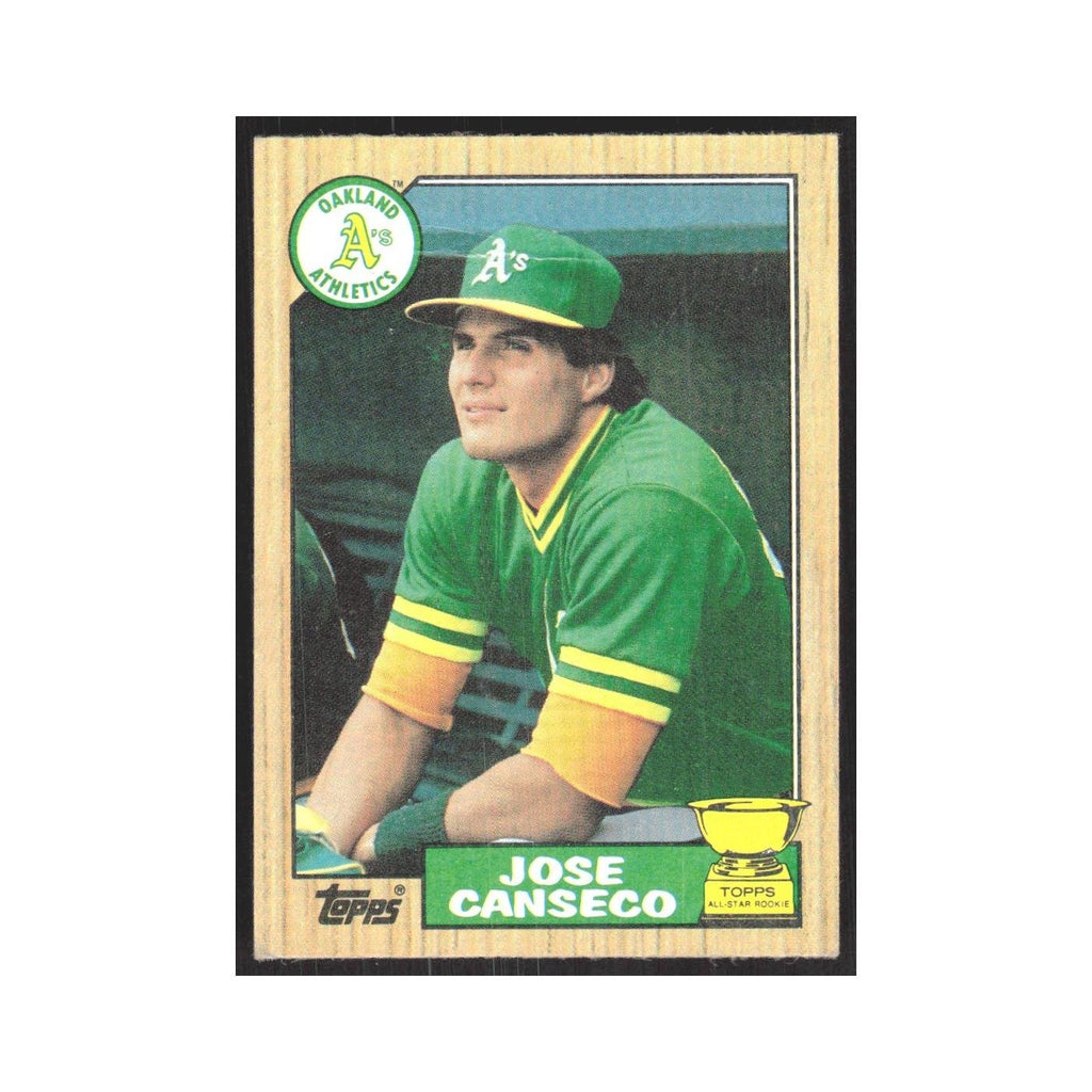 1987 Topps Jose Canseco Athletics #620