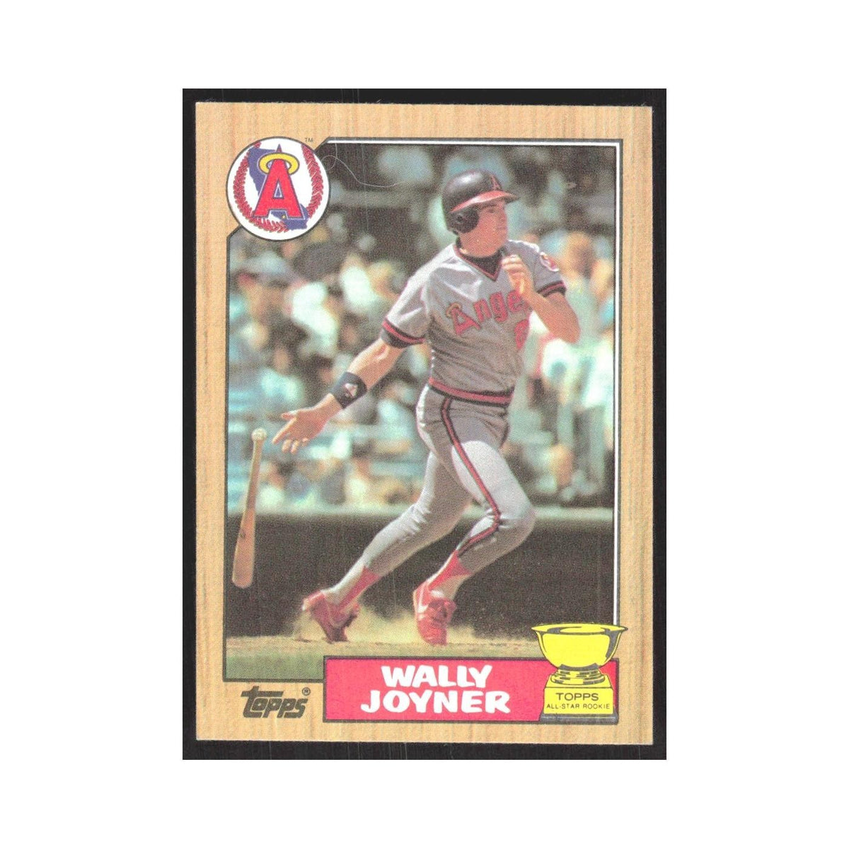 1987 Topps Wally Joyner Angels #80