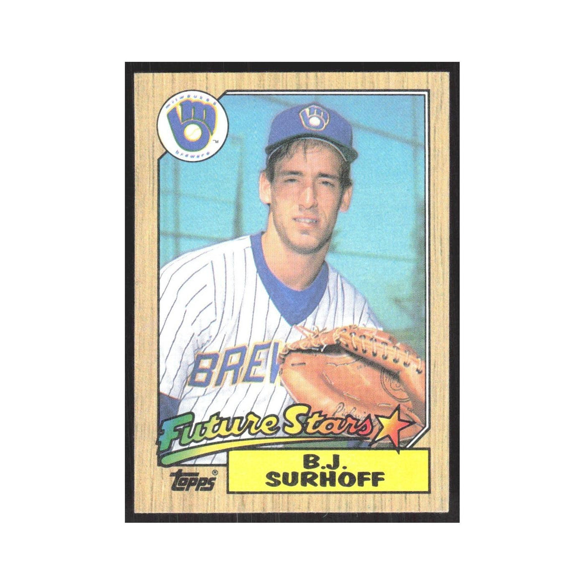 1987 Topps B.J. Surhoff Brewers #216