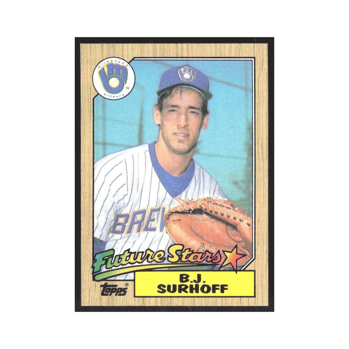 1987 Topps B.J. Surhoff Brewers #216
