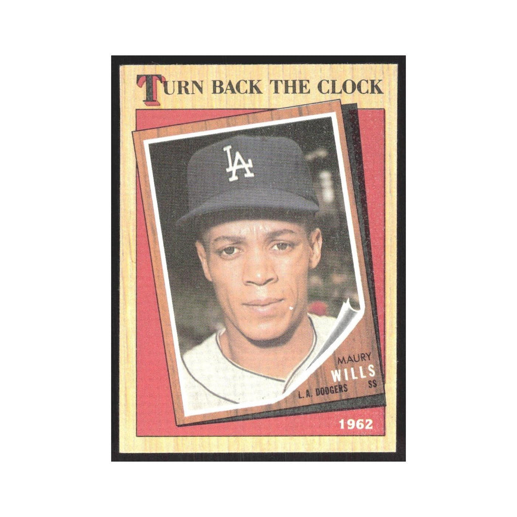 1987 Topps Maury Wills Dodgers #315