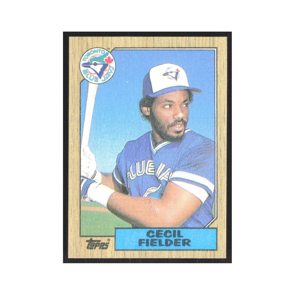 1987 Topps Cecil Fielder Blue Jays #178
