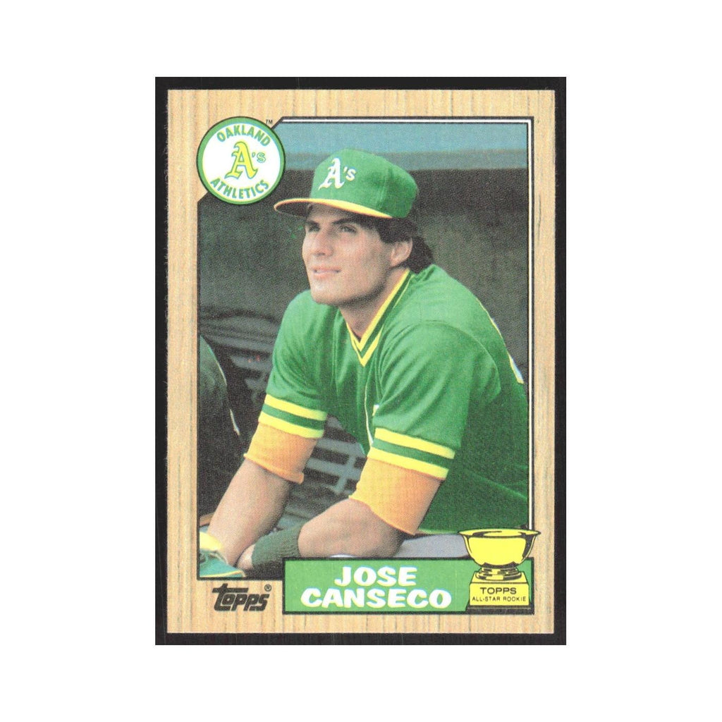 1987 Topps Jose Canseco Athletics #620