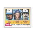 1981 Topps Luis Leal/Brian Milner/Ken Schrom Blue Jays #577
