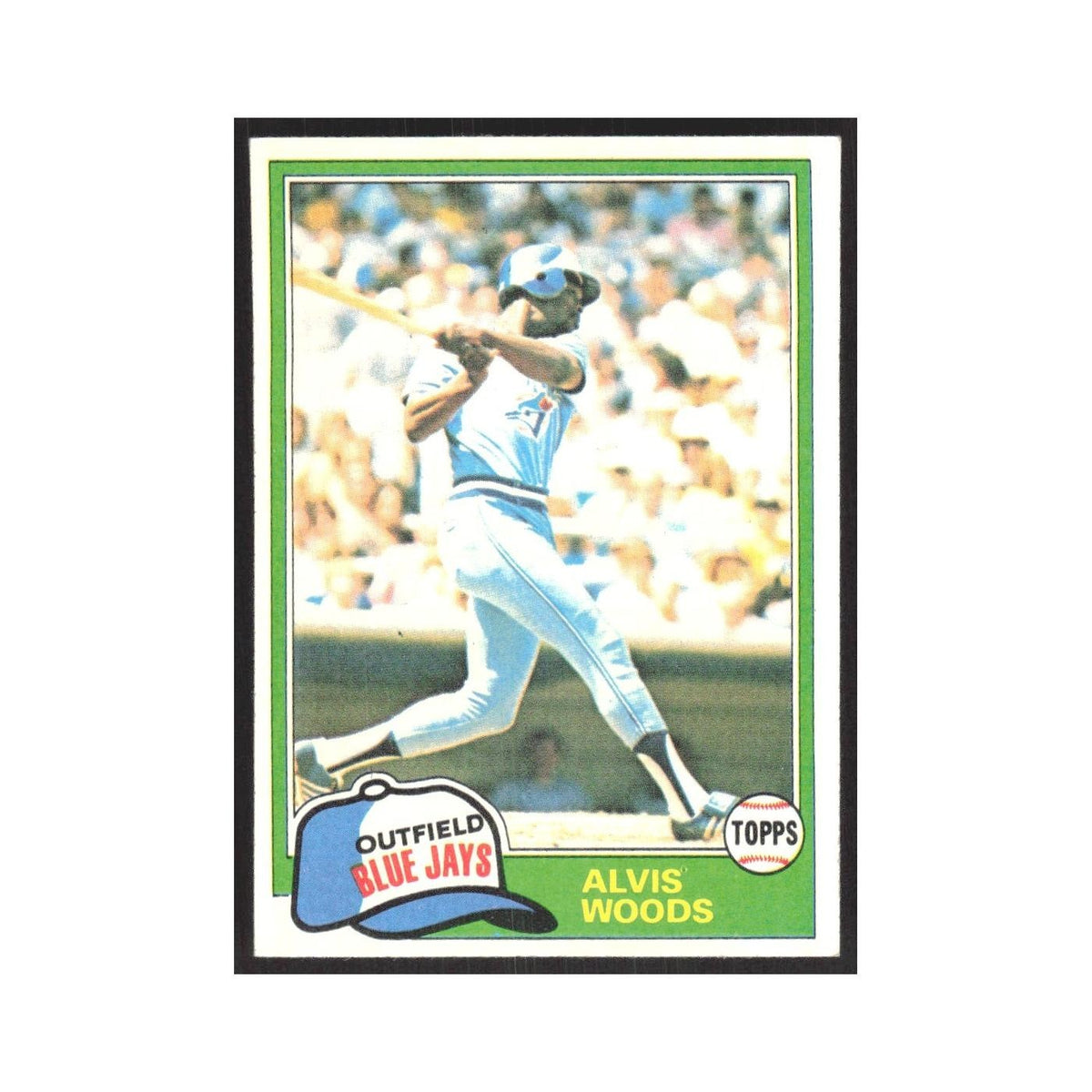 1981 Topps Alvis Woods Blue Jays #703