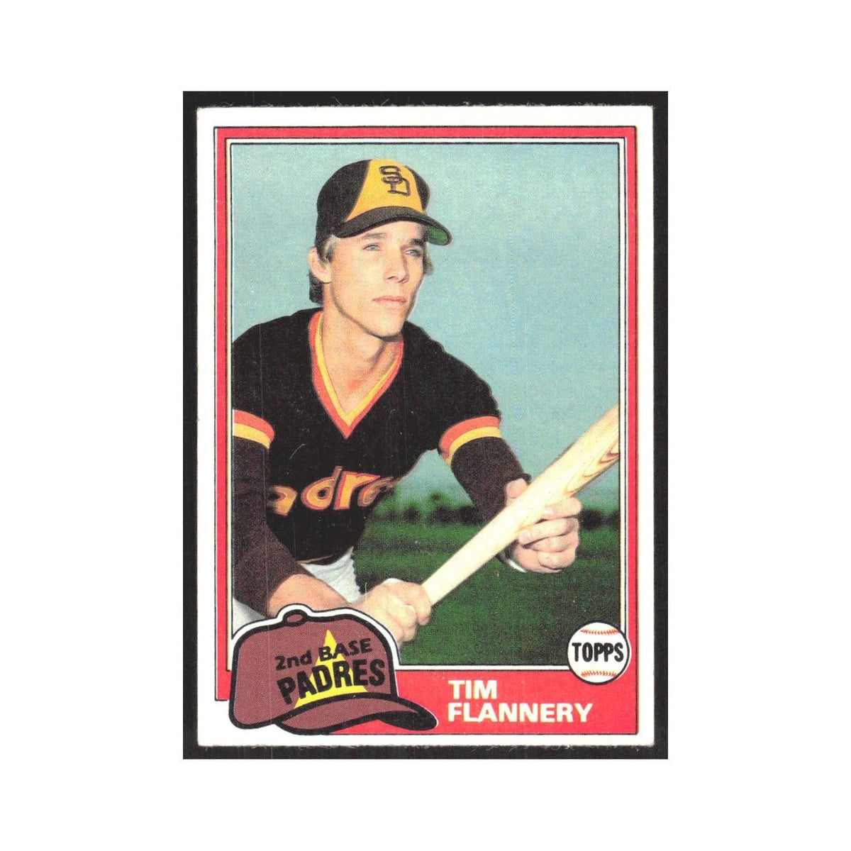 1981 Topps Tim Flannery Padres #579