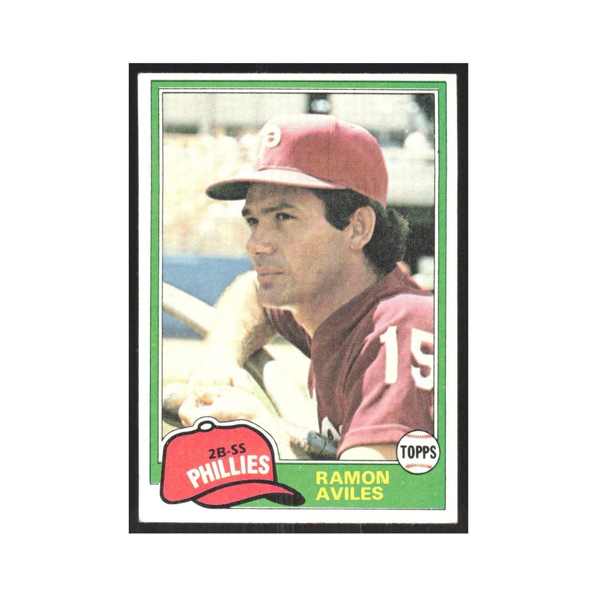 1981 Topps Ramon Aviles Phillies #644
