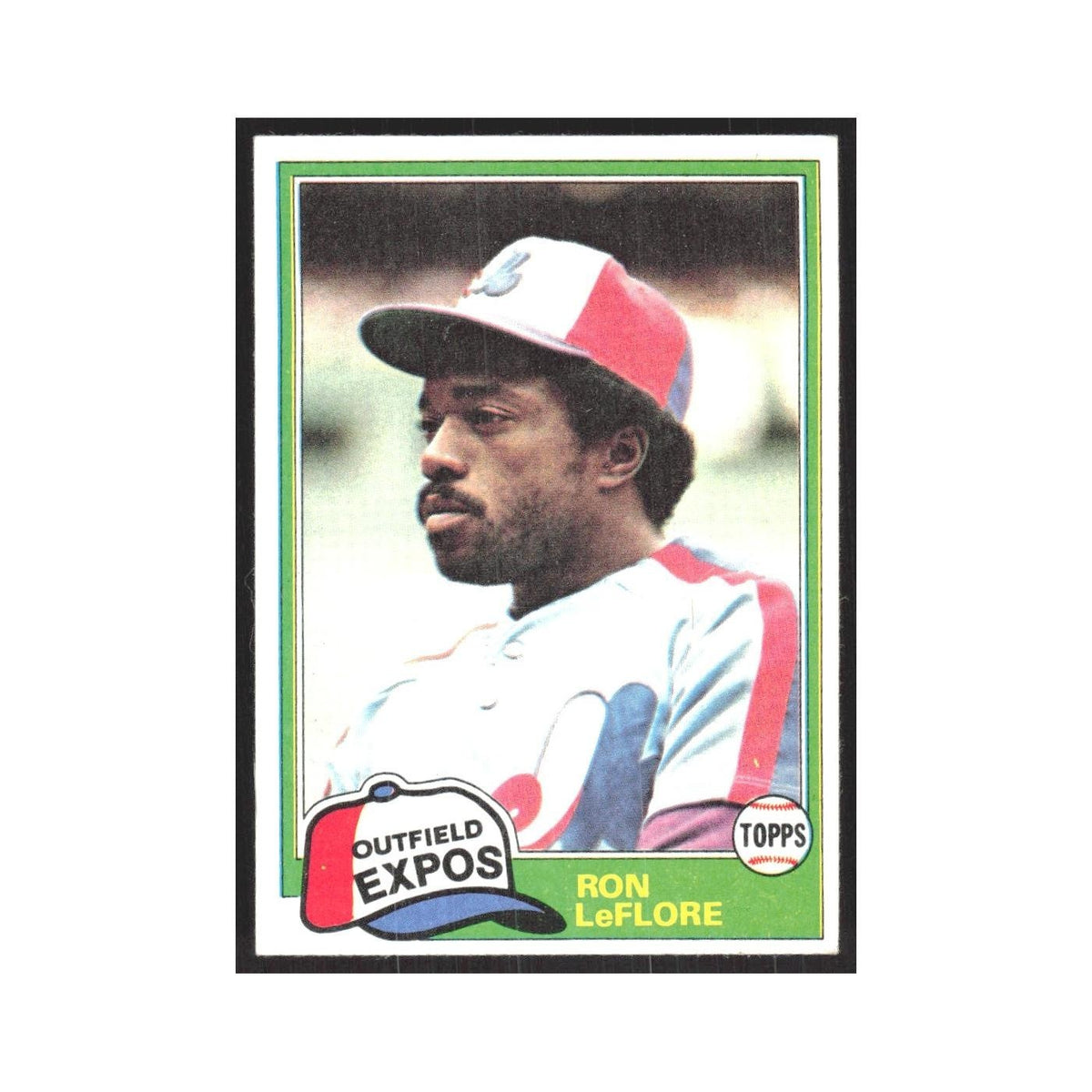 1981 Topps Ron LeFlore Montreal Expos #710
