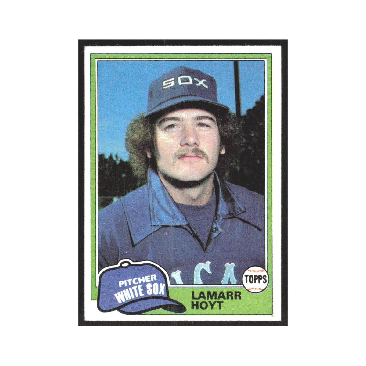1981 Topps LaMarr Hoyt White Sox #164