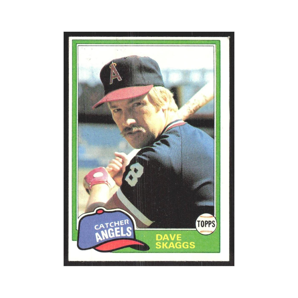 1981 Topps Dave Skaggs Angels #48