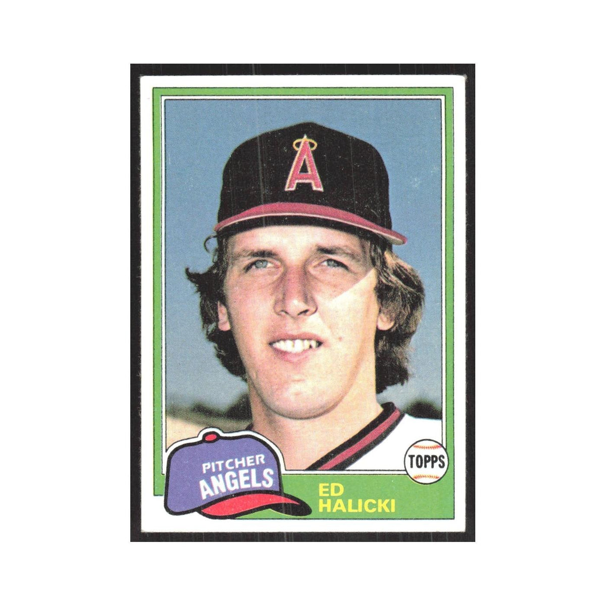 1981 Topps Ed Halicki Angels #69