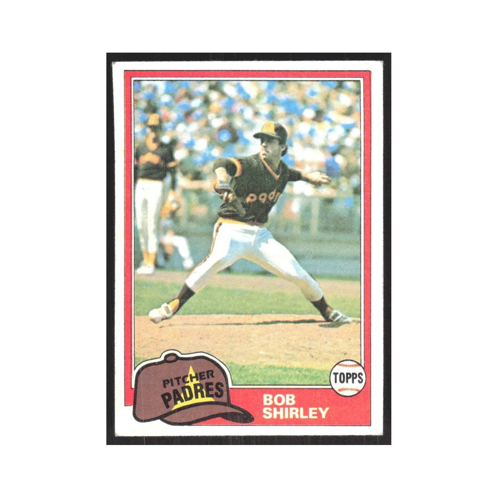 1981 Topps Bob Shirley Padres #49
