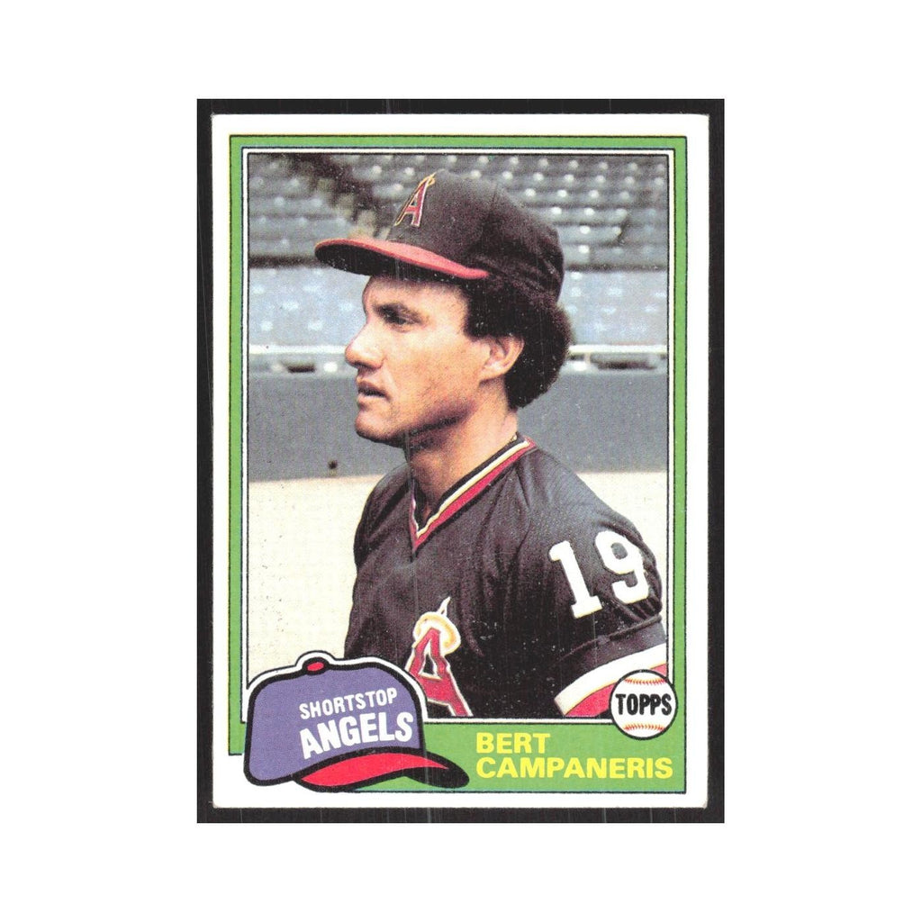 1981 Topps Bert Campaneris Angels #410