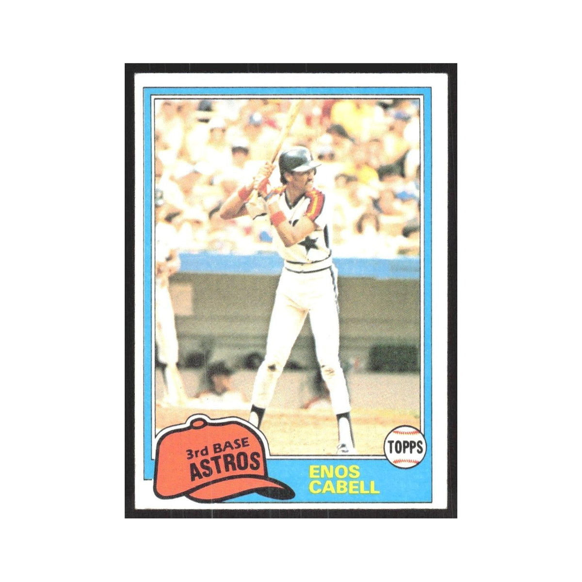 1981 Topps Enos Cabell Astros #45