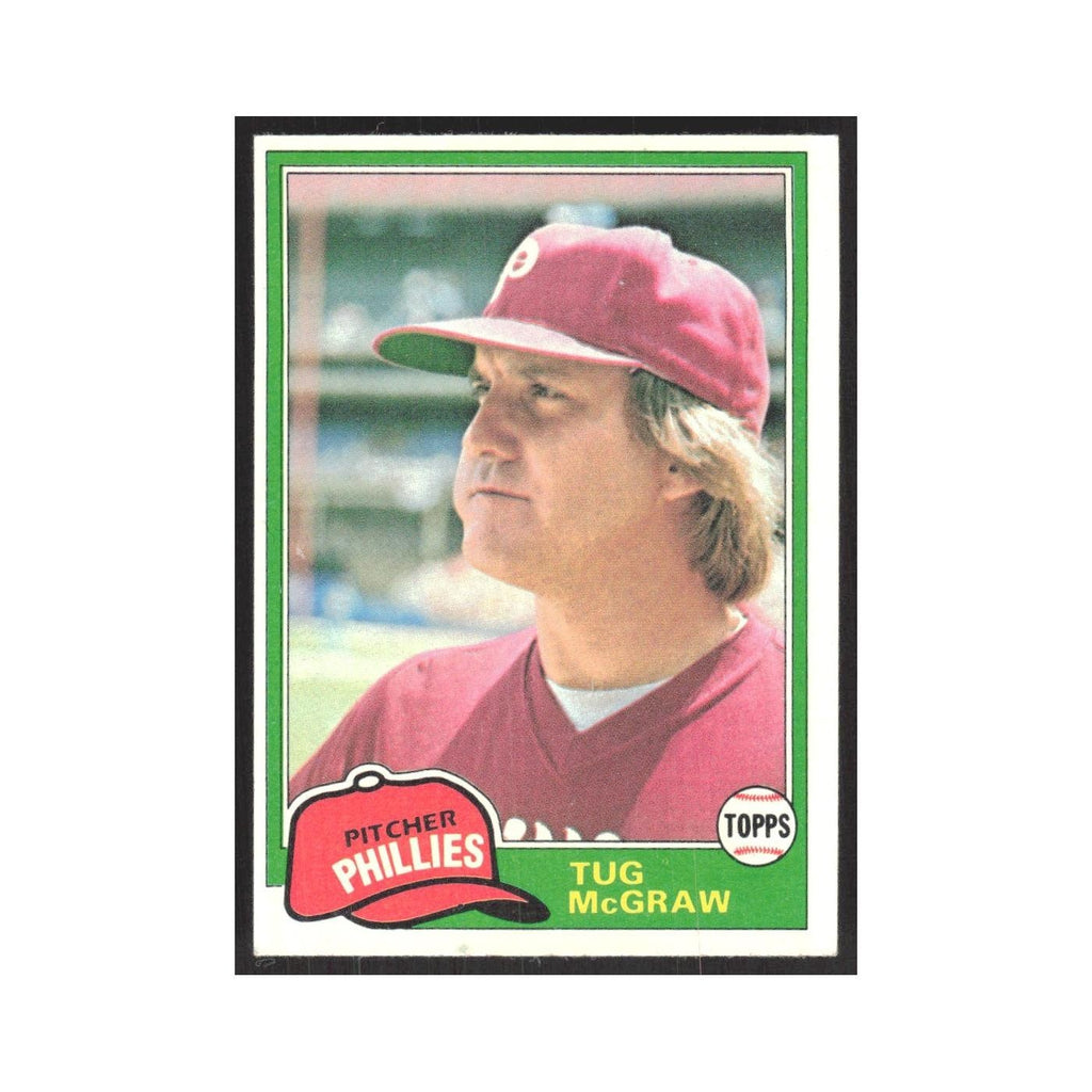 1981 Topps Tug McGraw Phillies #40