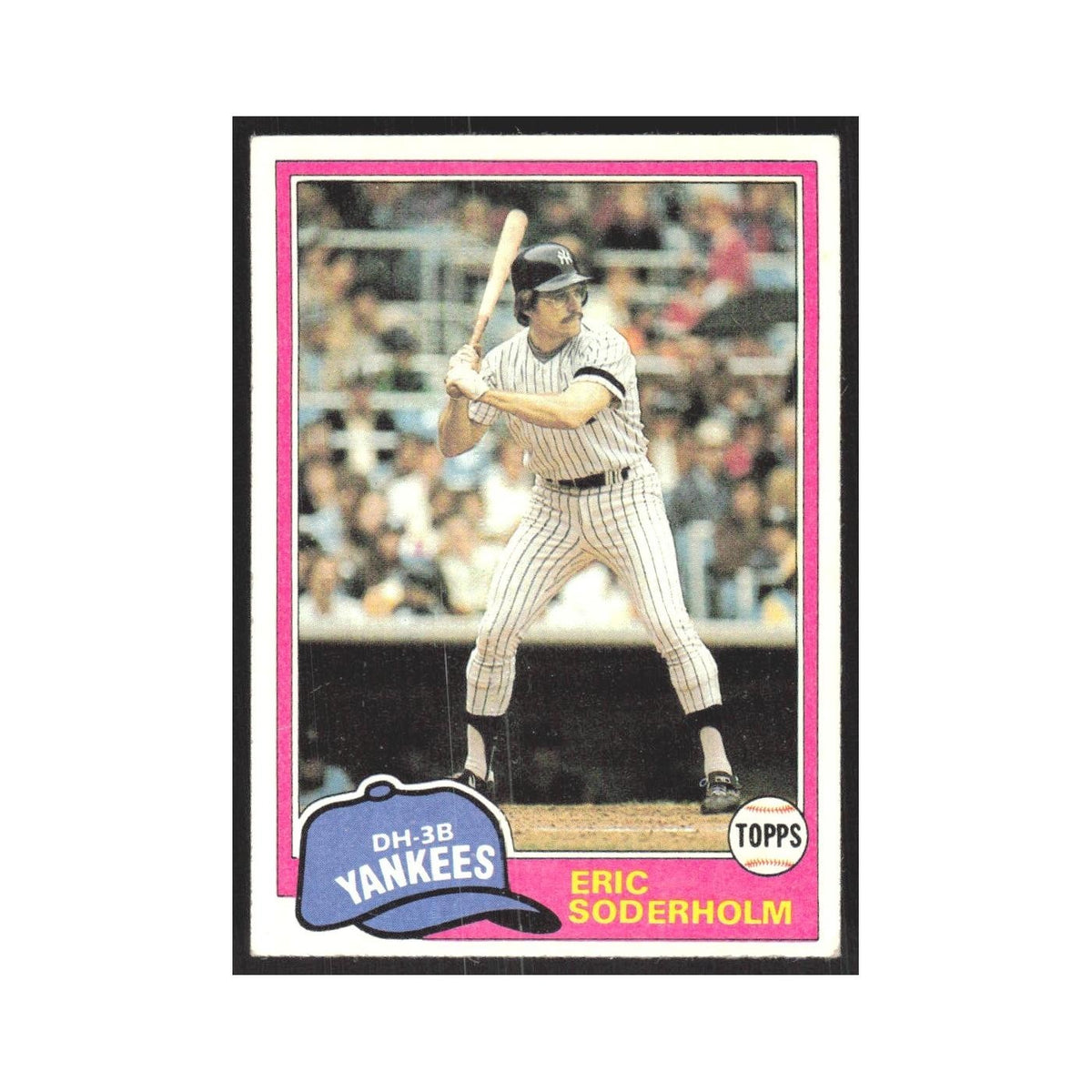1981 Topps Eric Soderholm Yankees #383