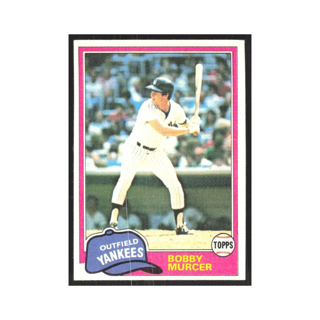 1981 Topps Bobby Murcer Yankees #602