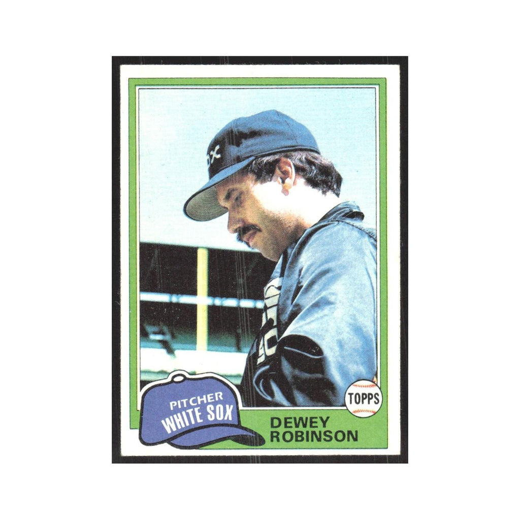 1981 Topps Dewey Robinson White Sox #487