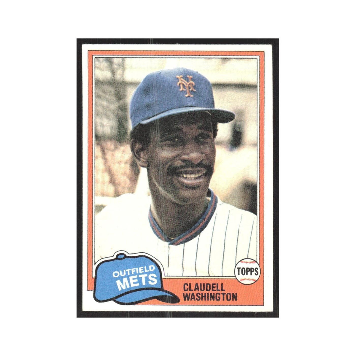 1981 Topps Claudell Washington Mets #151