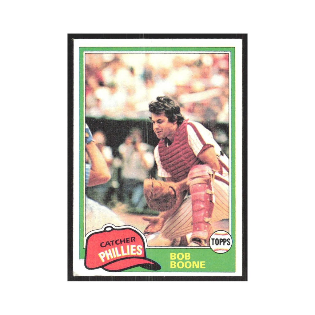 1981 Topps Bob Boone Phillies #290