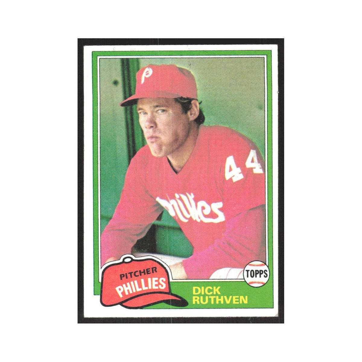 1981 Topps Dick Ruthven Phillies #691