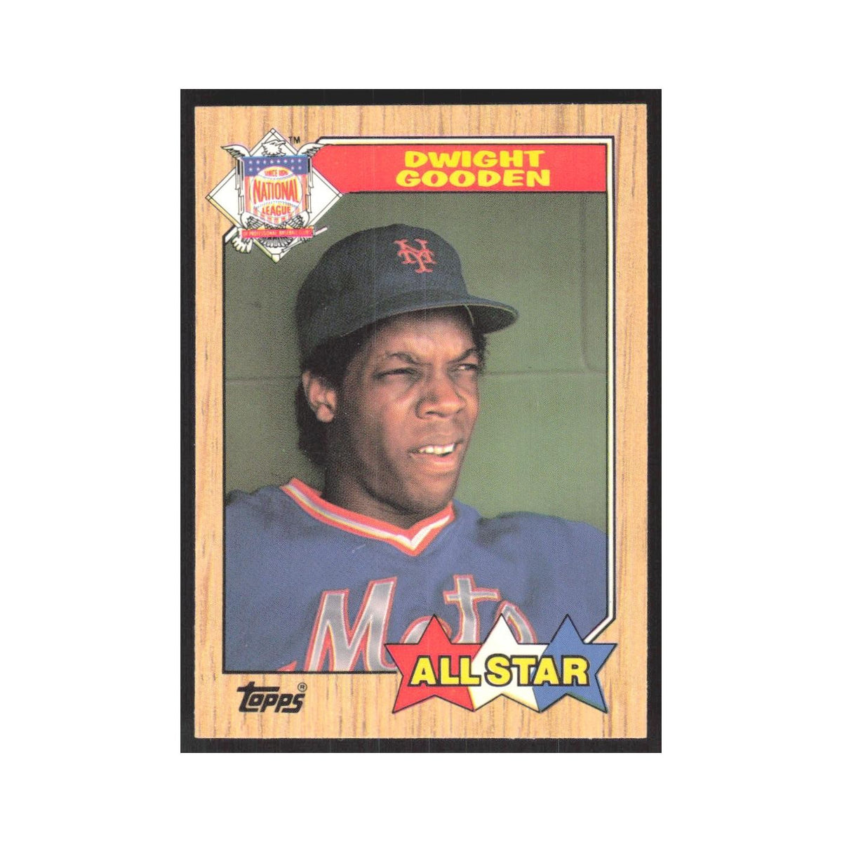 1987 Topps Tiffany Dwight Gooden Mets #603