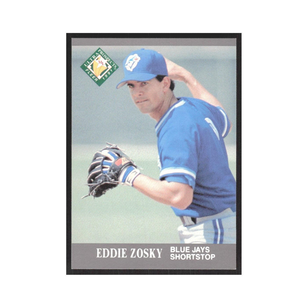 1991 Fleer Ultra Eddie Zosky Blue Jays #390
