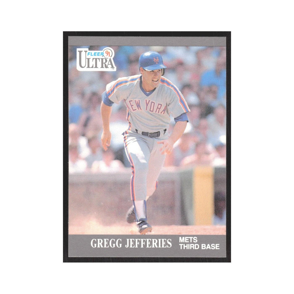 1991 Fleer Ultra Gregg Jefferies Mets #221