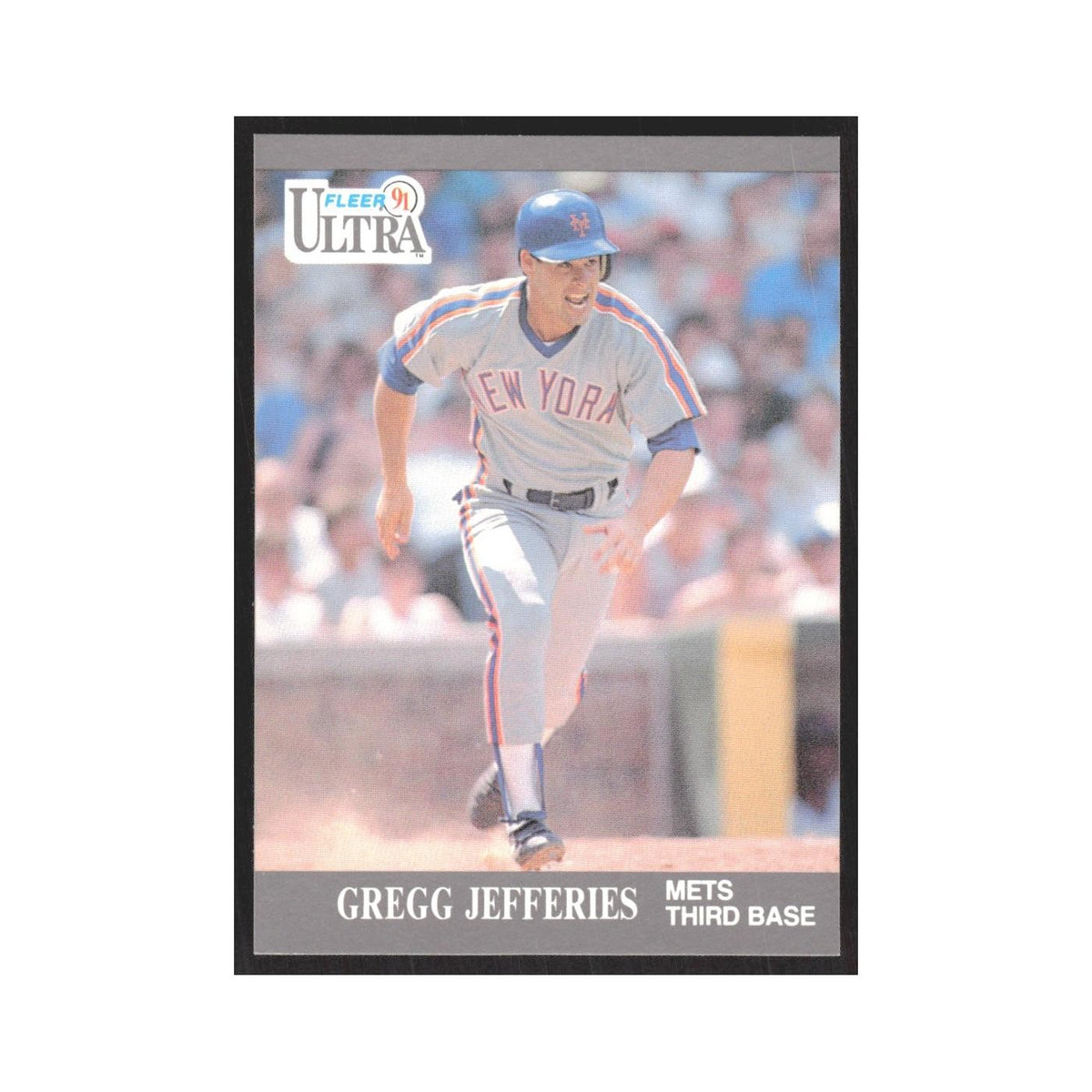 1991 Fleer Ultra Gregg Jefferies Mets #221