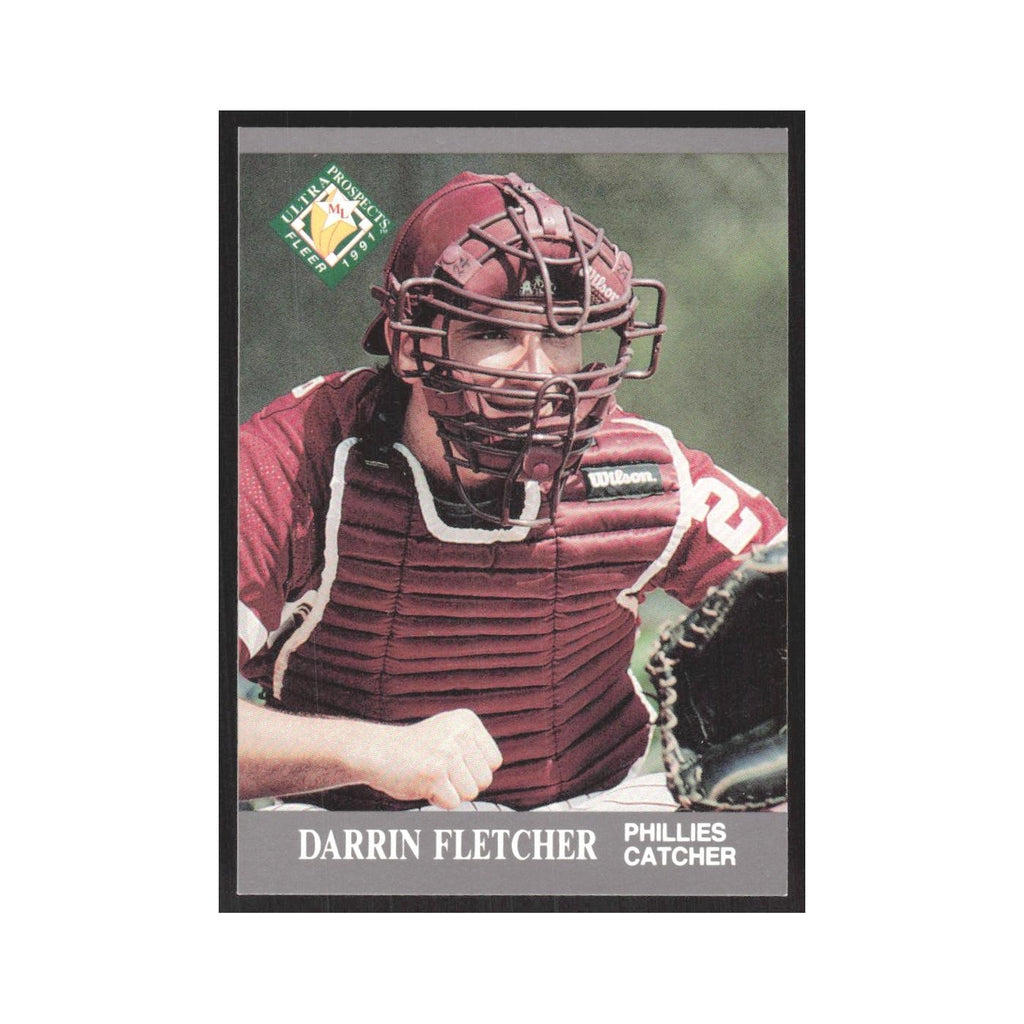 1991 Fleer Ultra Darrin Fletcher Phillies #377