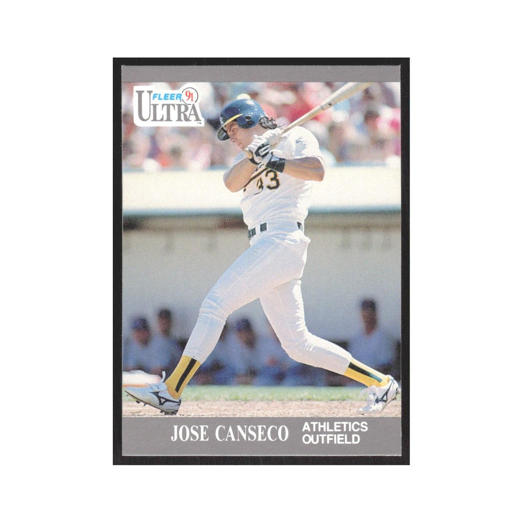 1991 Fleer Ultra Jose Canseco Athletics #244