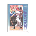 1992 Fleer The Performer David Justice Braves #8