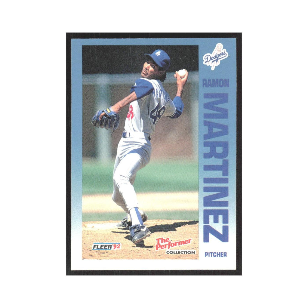 1992 Fleer The Performer Ramon Martinez Dodgers #21