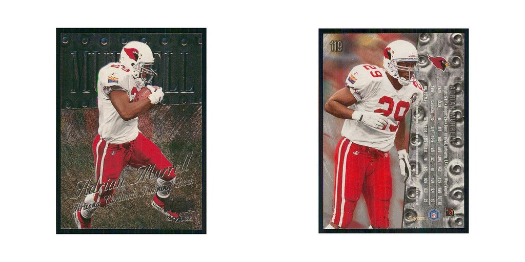 1999 SkyBox Metal Universe Adrian Murrell Cardinals #119