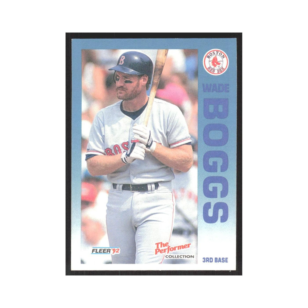 1992 Fleer The Performer Wade Boggs Red Sox #9