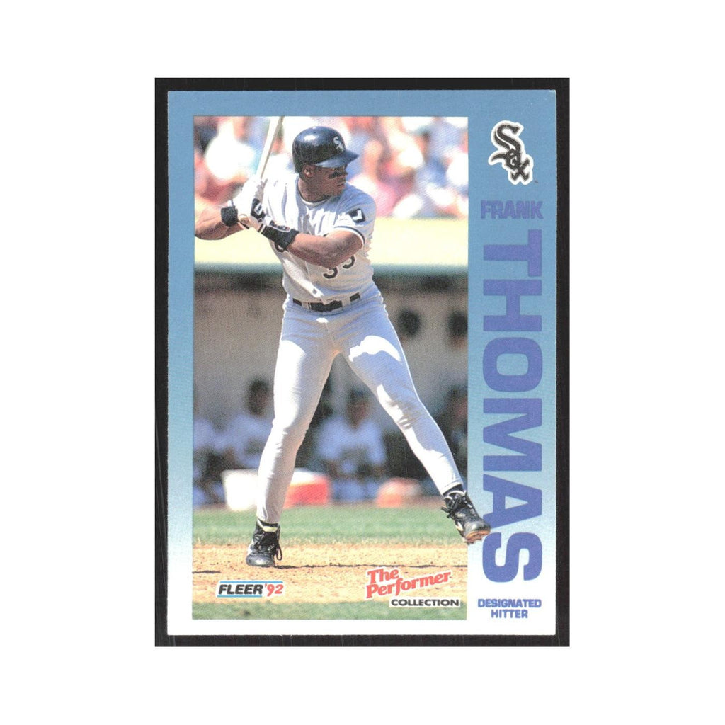 1992 Fleer The Performer Frank Thomas White Sox #2