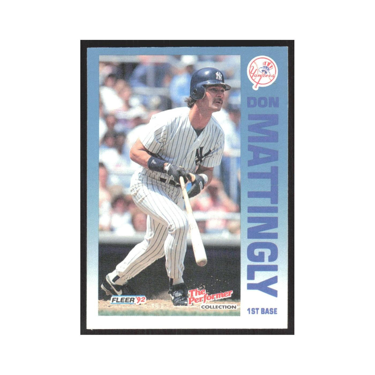 1992 Fleer The Performer Don Mattingly Yankees #16