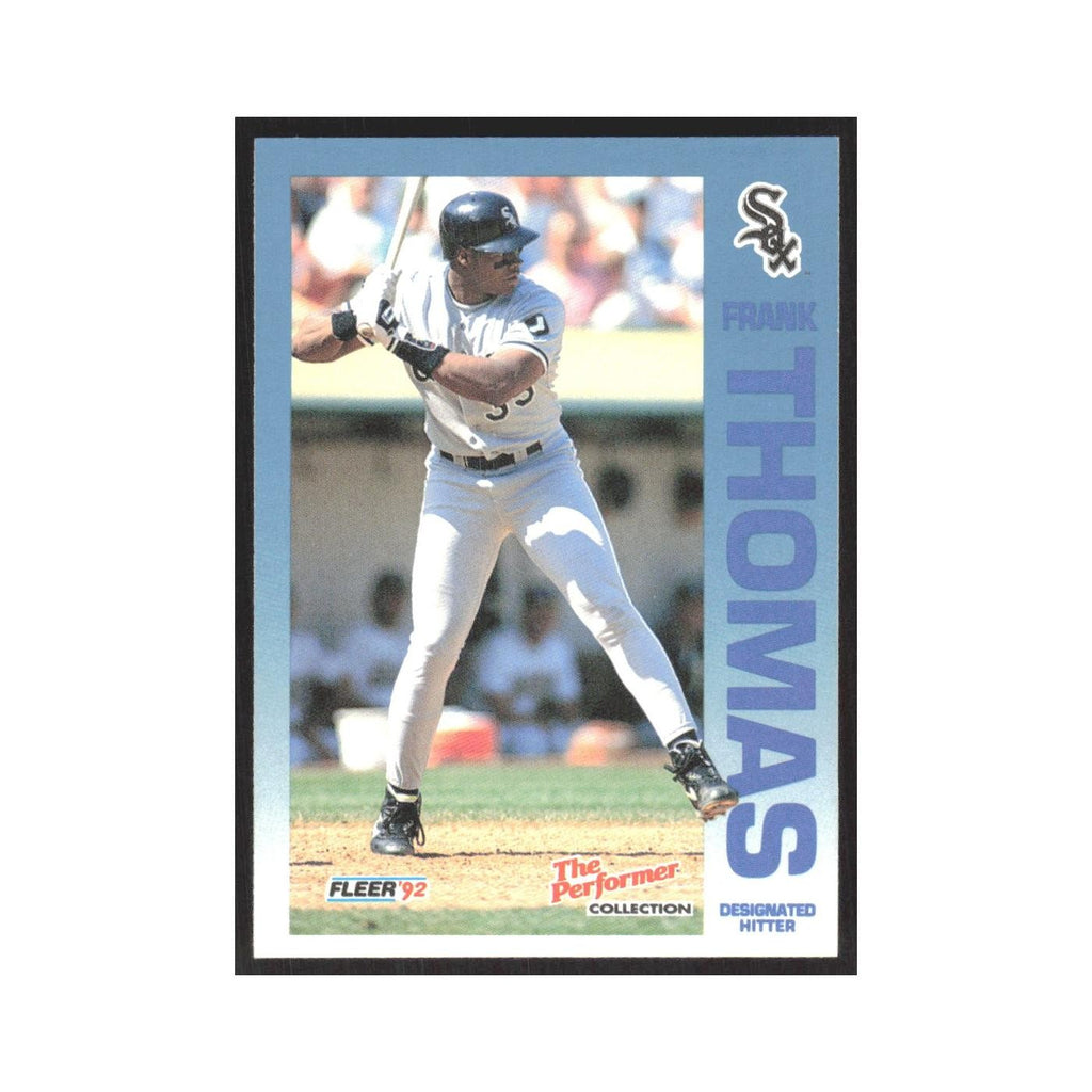 1992 Fleer The Performer Frank Thomas White Sox #2