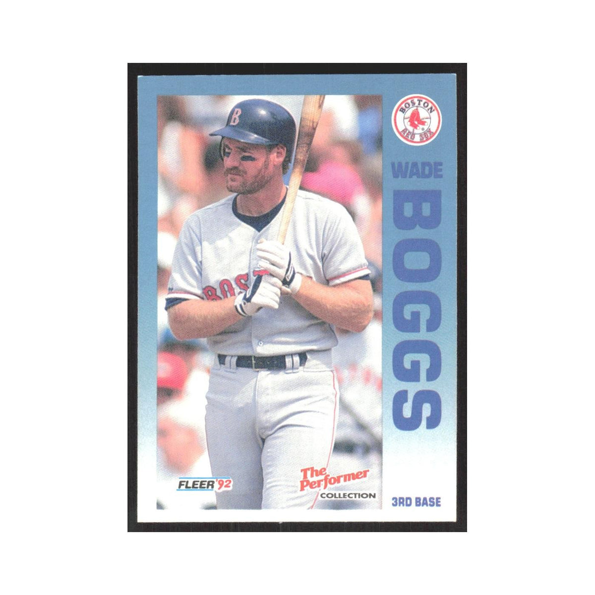 1992 Fleer The Performer Wade Boggs Red Sox #9