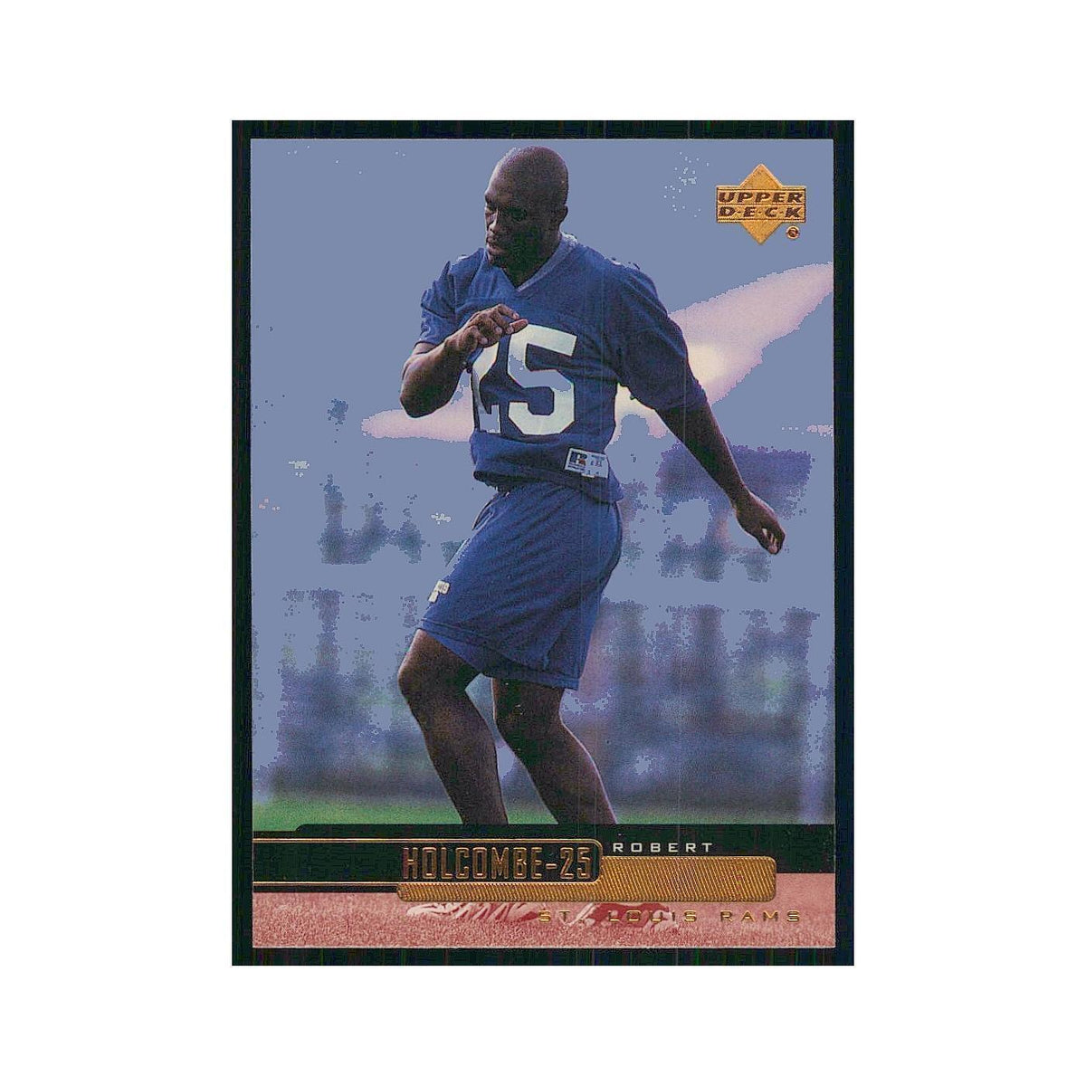 1999 Upper Deck Robert Holcombe St. Louis Rams #178